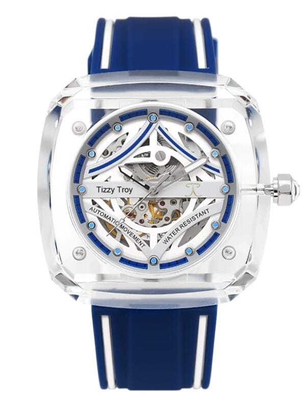 Mechanical Glass Watch- Citizen 8N24 Machinery